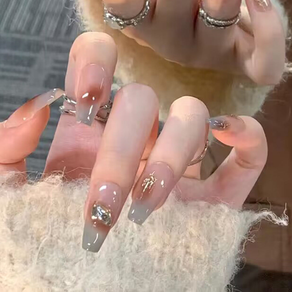 Hand Worn Nail Piece In China-Chic Red In The Year Of The Snake