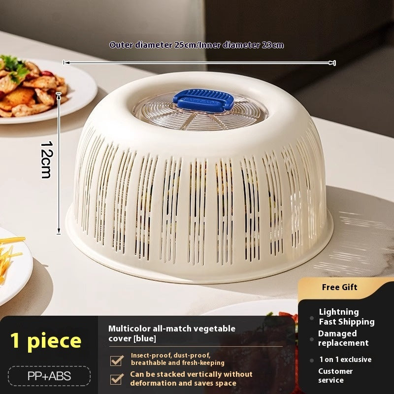 Foldable Vegetable & Food Table Dust Cover – Meal Protection for Kitchen & Dining