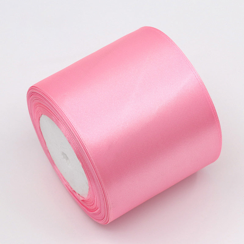 8CM Wide Ribbon Silk Colored Ribbons – Wedding, Craft, and DIY Decorations