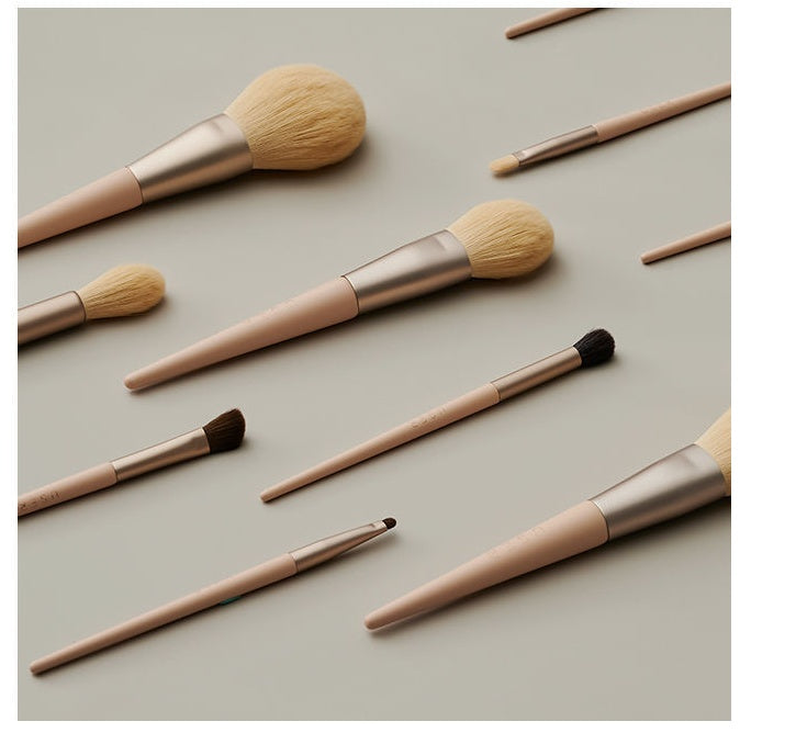 Mixed Hair Makeup Brush Set – Foundation, Concealer & Cover Brushes