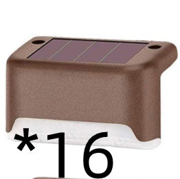 Solar Outdoor Courtyard Lamp Staircase Wall Lamp