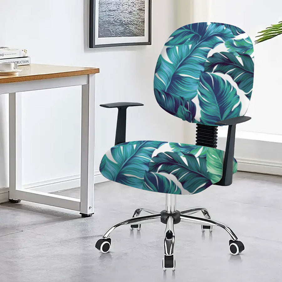 Universal Elastic Polyester Office Computer Chair Armrest Cover