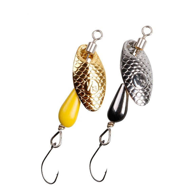 Micromatter Spin Glitter Luya Decoy 5.5cm 2.8g Eccentric Drop Spin Long Throw Metal