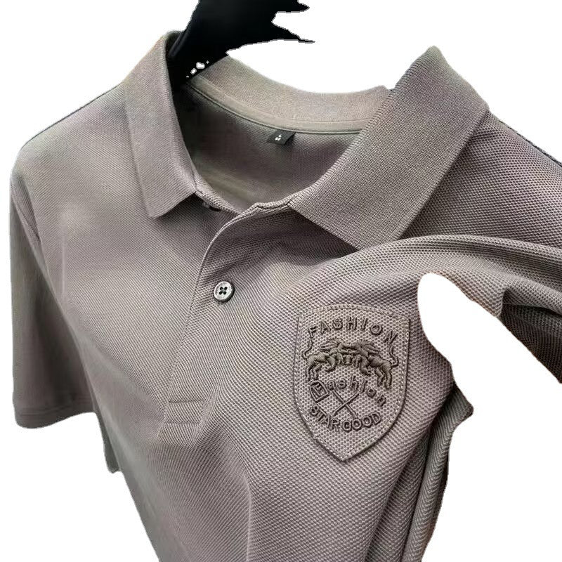 Men's Polo Shirt Short Sleeve High-grade All-matching
