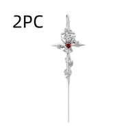 Rose Silver 2PC