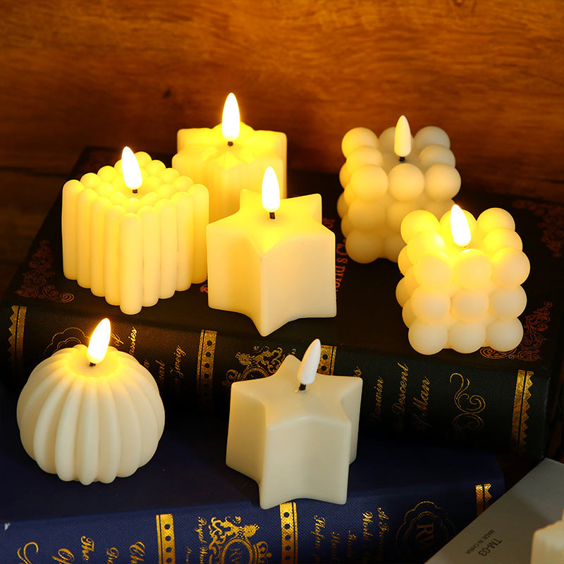 Electronic Atmosphere Candle Light Birthday Gift