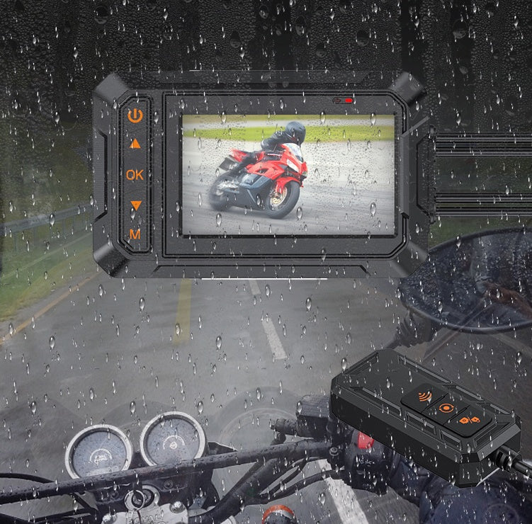 Motorcycle Dash Cam – Remote Monitoring Driving Recorder