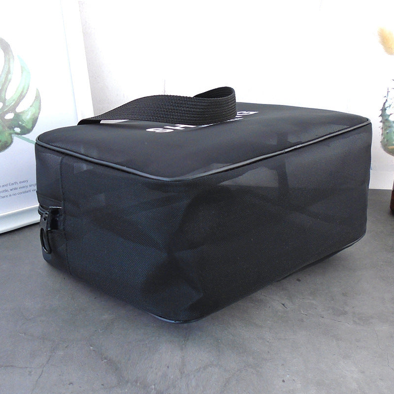 Women's Mesh Portable Bath Makeup Storage Bag