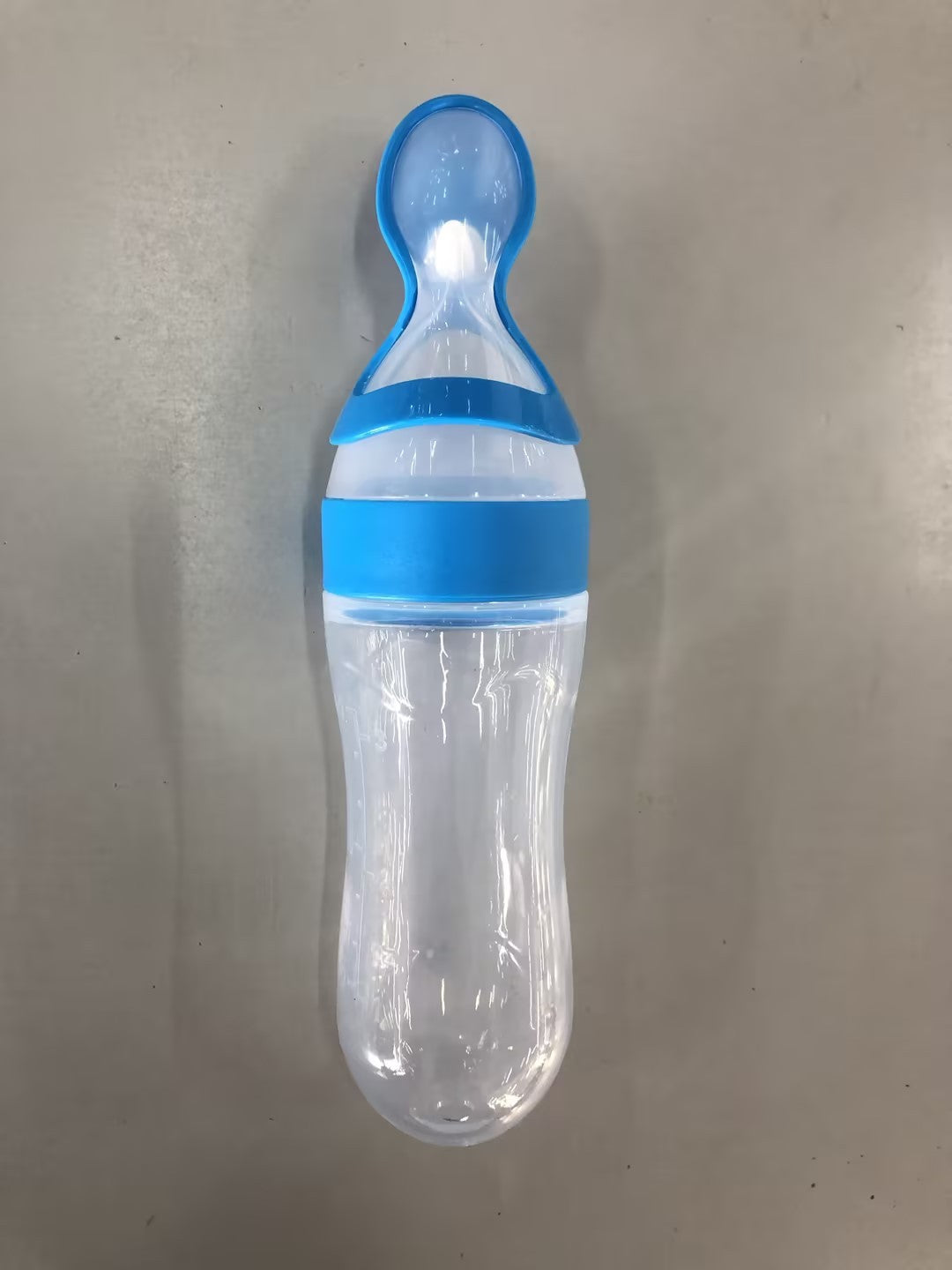 Baby Spoon Bottle Feeder – Soft Silicone Food Dispensing Spoon