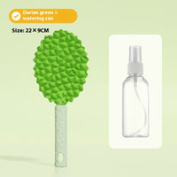 Green With Spray Bottle