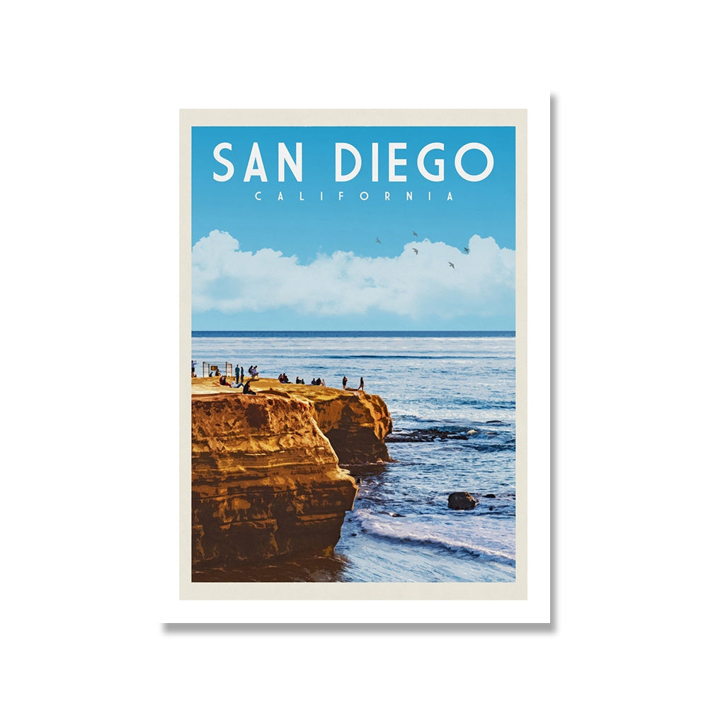 Frameless Decorative Poster – Canvas Core Modern Minimalist Wall Art Painting