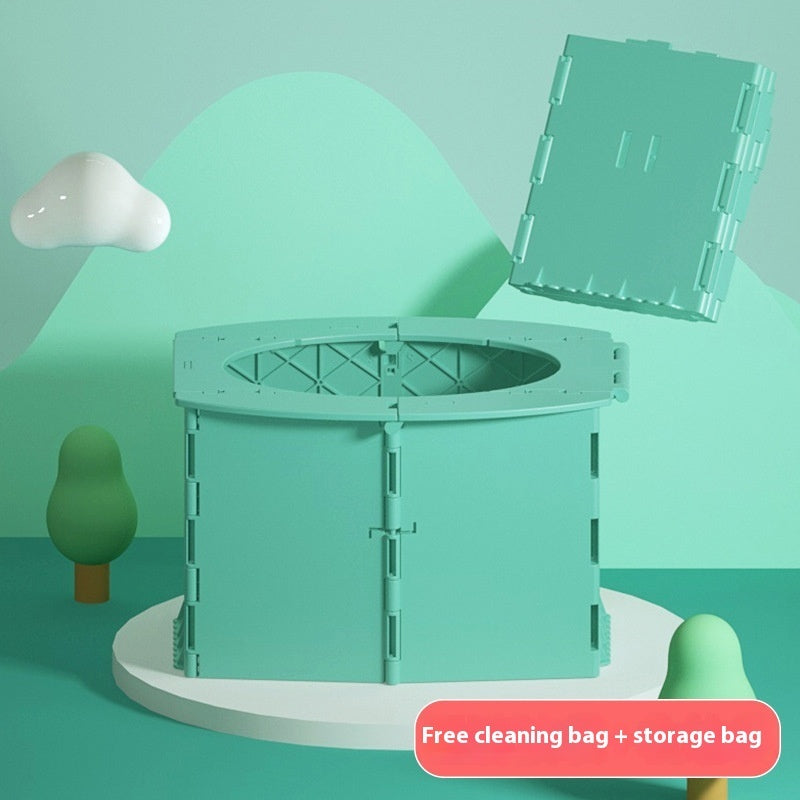 Children Car Folding Travel Portable Toilet