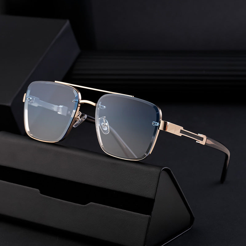 Men's European Style PC Frame Sunglasses – UV Protection