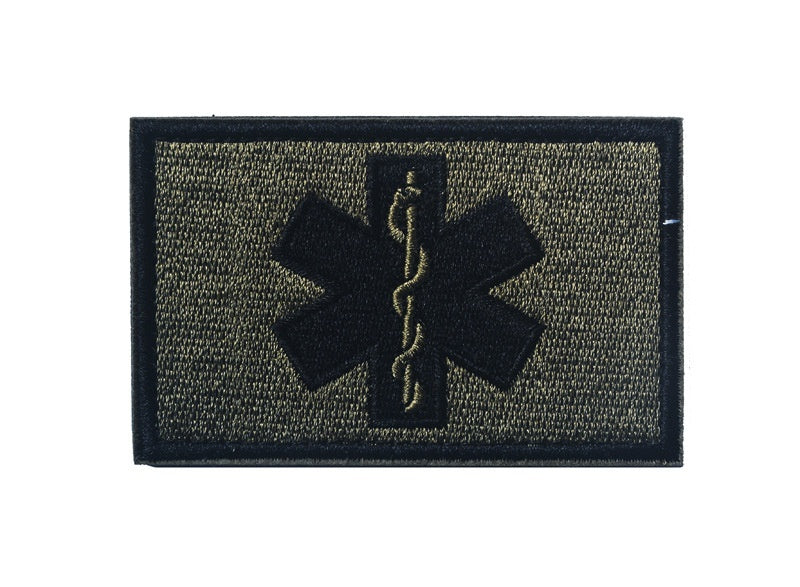 American Star of Life Embroidered Velcro Armband – Emergency Medical Patch
