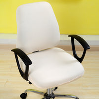 Beige Split Chair Cover