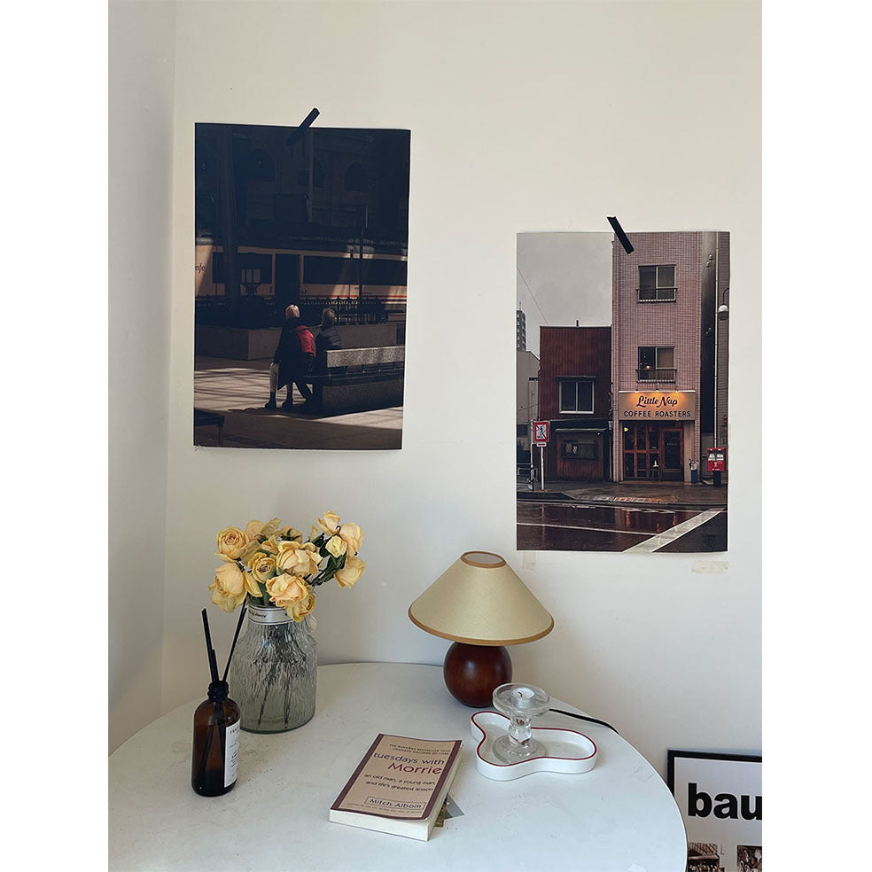 Coffee Shop Wall Art – Photography Style Decorative Combination Canvas Painting