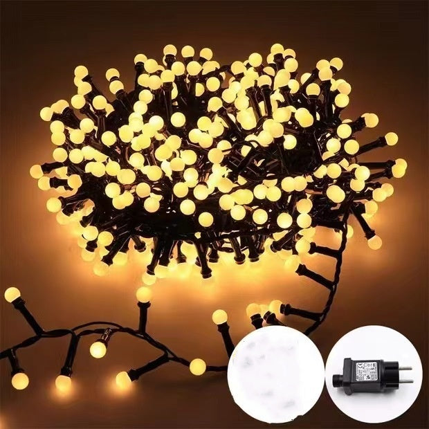 LED Firecracker Decorative Waterproof Ball Lighting Chain
