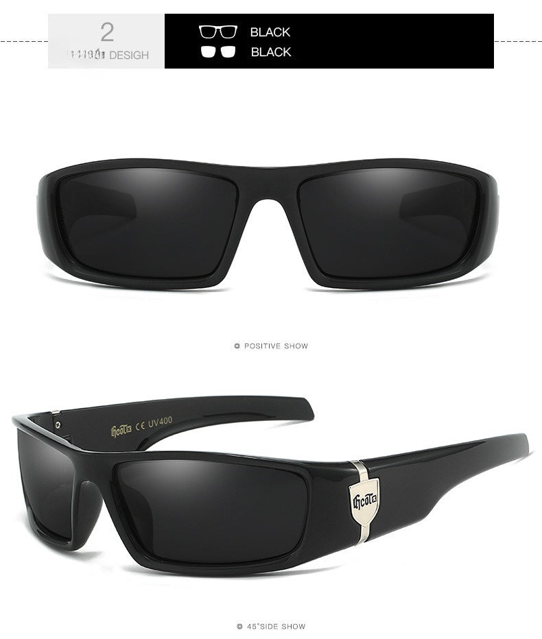 Bandit Style Hip Hop West Coast Polarized Sunglasses
