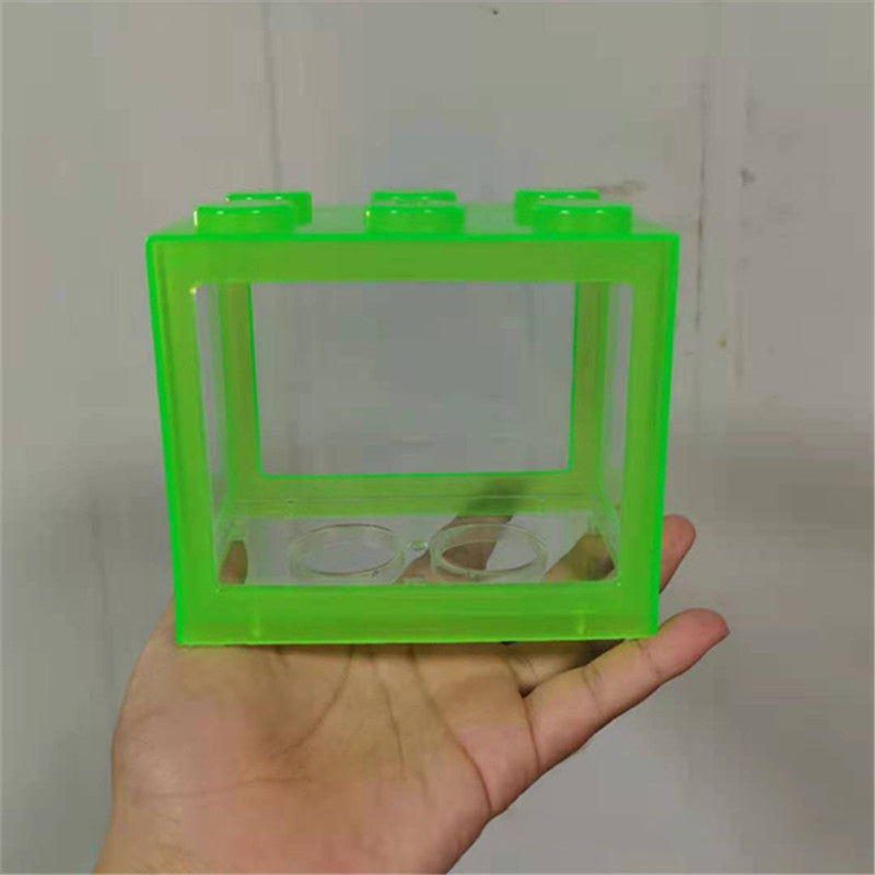 Creative And Simple Pvc Building Blocks Fish Tank