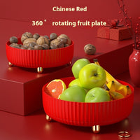 Chinese Red Fruit Plate