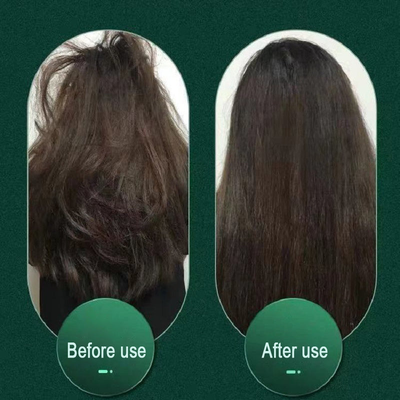 2-in-1 Hair Straightener & Hot Comb – Dual-Purpose Negative Ion Electric Curling Brush