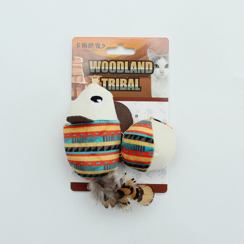 Fashion Cat Plush Toy – Soft Pet Supplies