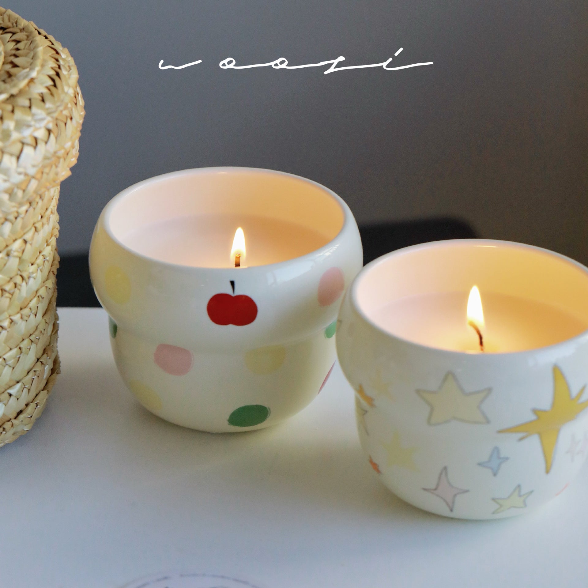 Ceramic Candle Can Soybean Aromatherapy Decoration