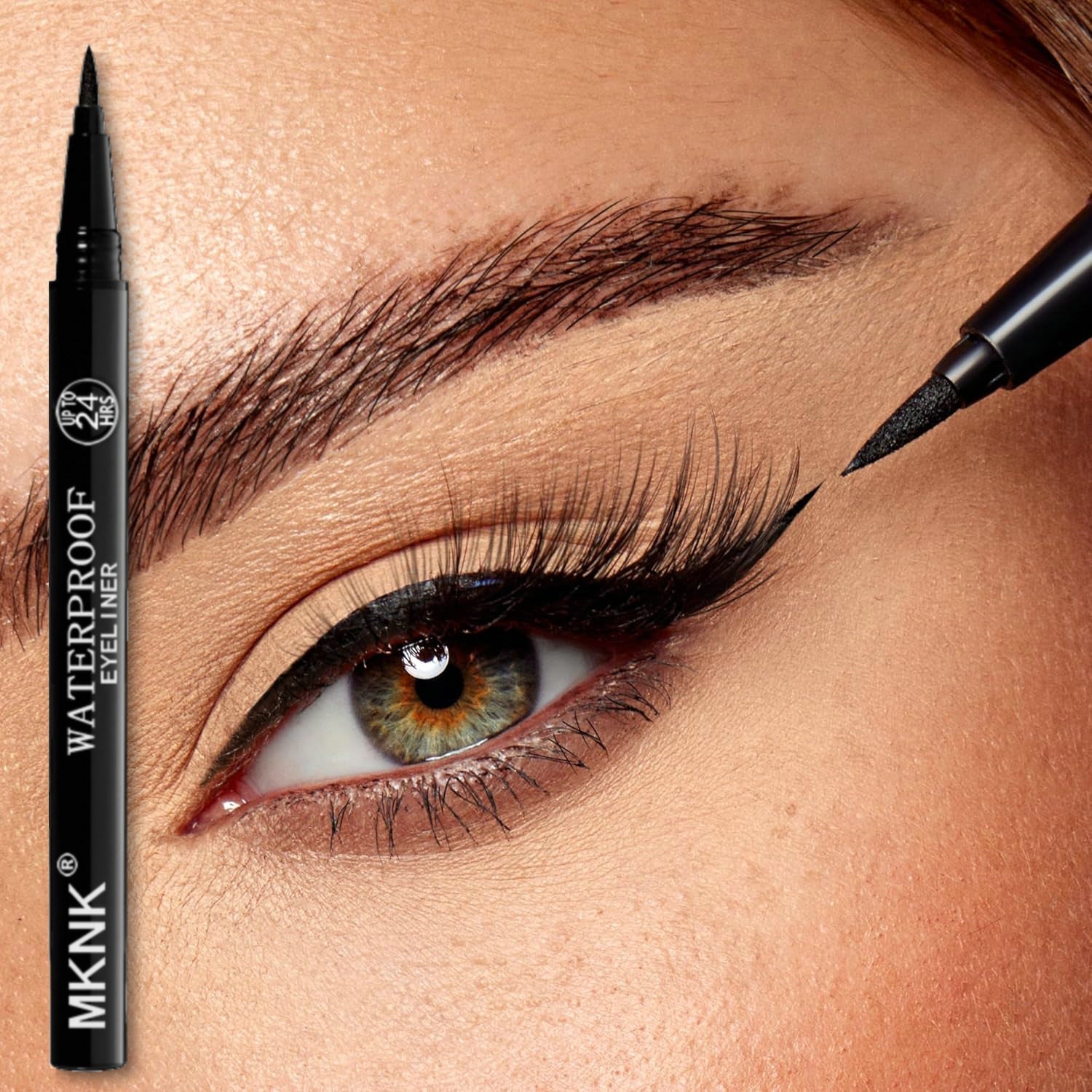 Plastic Eyeliner Bottle Smooth Quick Dry Inkfree Longwear