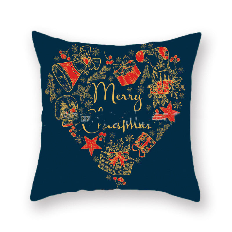 Christmas Sofa Throw Pillow Case for Home or Office