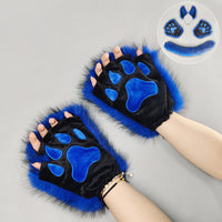 Gloves Sapphire Blue
