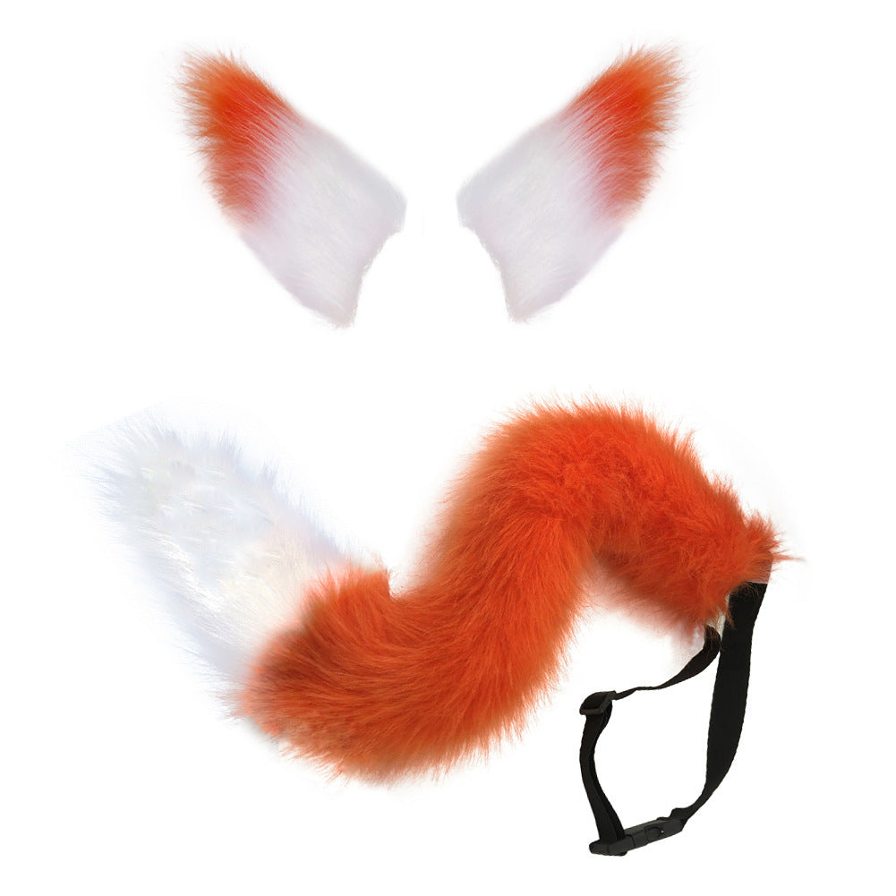 Halloween Party Props Fox Ears 65cm Tail