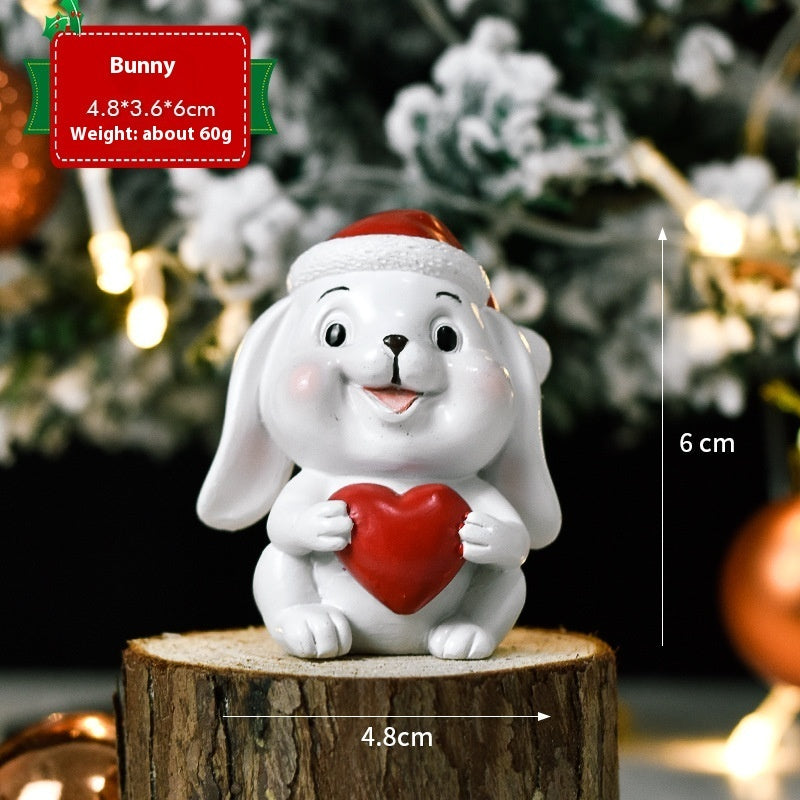 Creative Christmas Mini Animal Ornaments