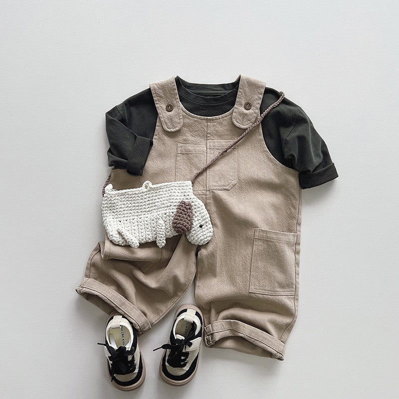 Boys' Overalls Autumn Leisure All-matching
