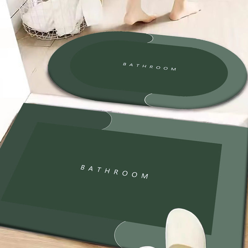 Bathroom Floor Mats – Absorbent Non-Slip Bath Rugs