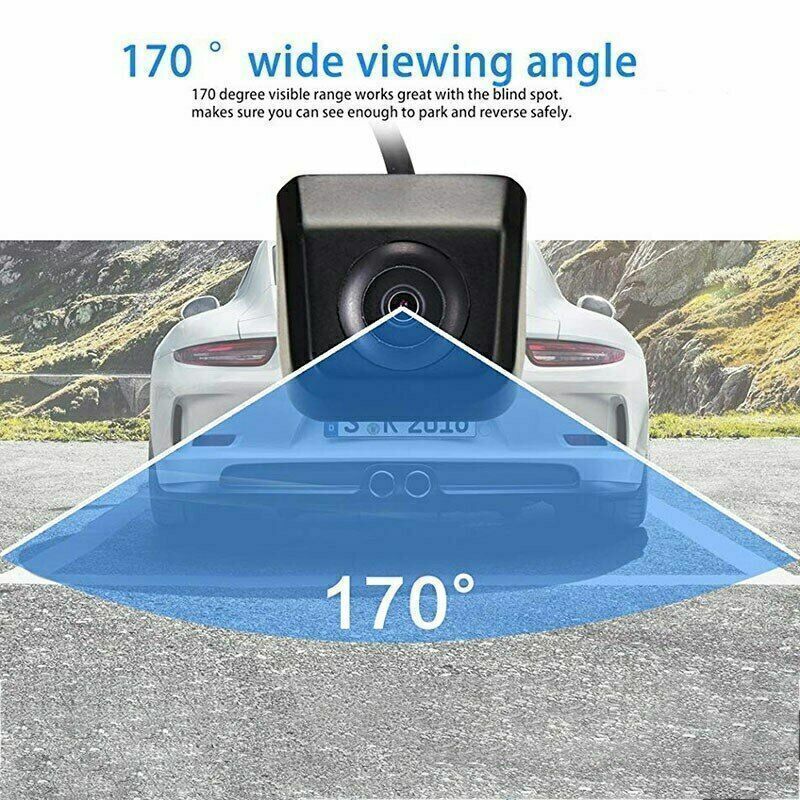 Waterproof Rear View Car Camera – Wide Angle Metal Base Mount
