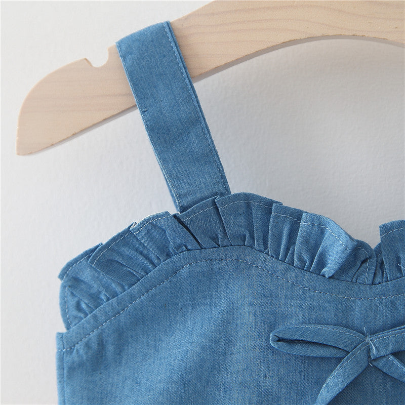 Baby Girl Cherry Dress – Cute Toddler Summer Outfit