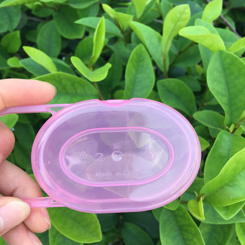 Shubeidi Oval Pacifier Storage Box – Wide & Standard Mouth Holder