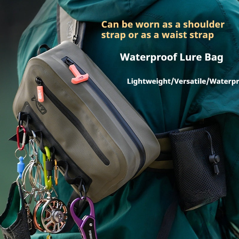 Unisex TPU Waterproof Lure Tote For Outdoor Fishing Gear