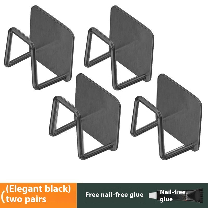 Kitchen Rack Punch-free Wall Hanging Pot Storage Rack