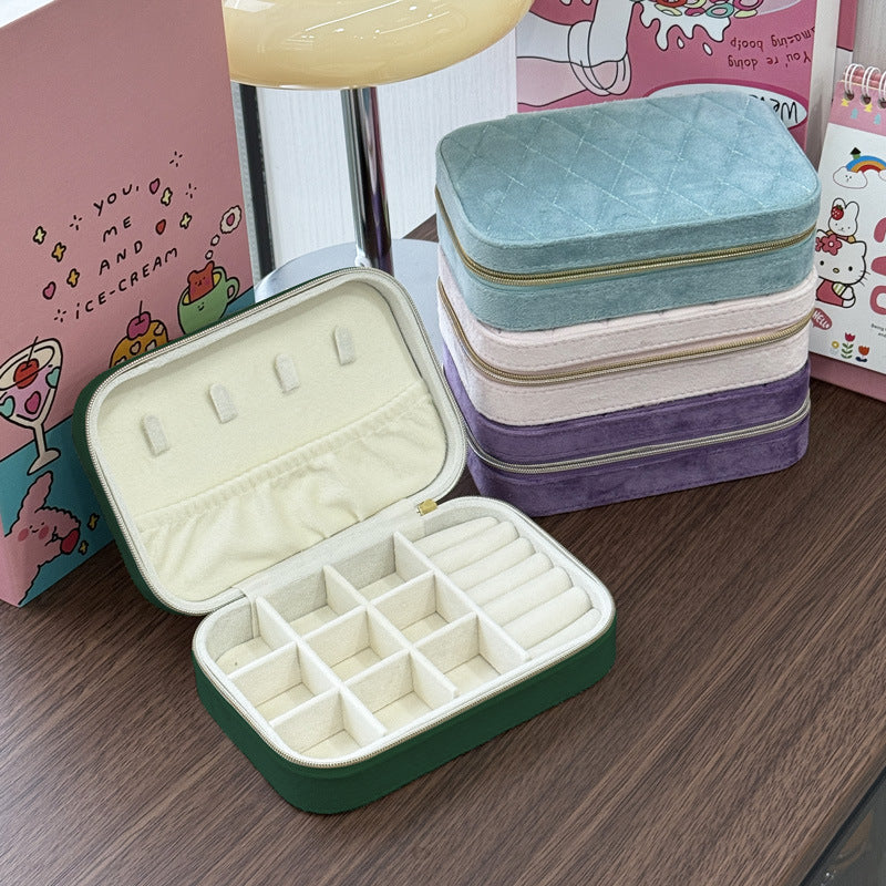 Simple Fashion Personality Portable Jewelry Box