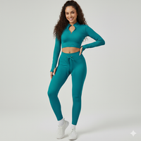 Dark Green Two Piece