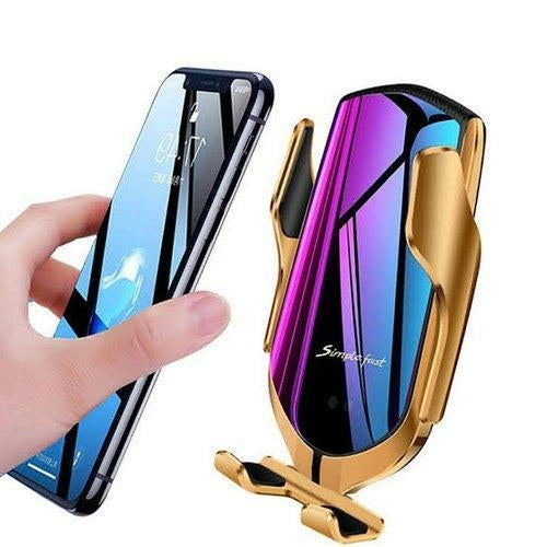 Penguin Wireless Car Charger Mount – Auto-Clamping 10W Fast Charging