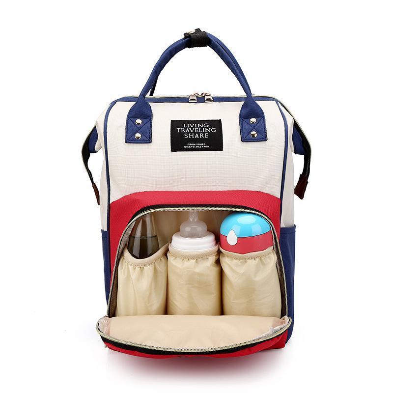 Baby Diaper Bag – Fashion Mummy Maternity Nappy Backpack with Large Capacity