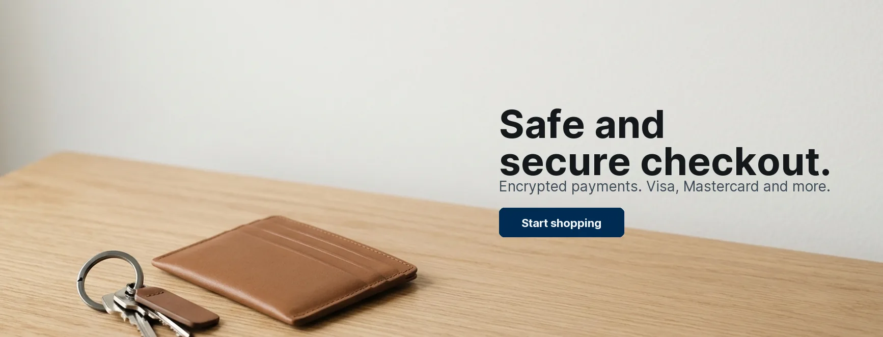 Safe and secure checkout promotion